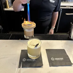 Smoked cocktail