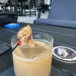 French toast cocktail