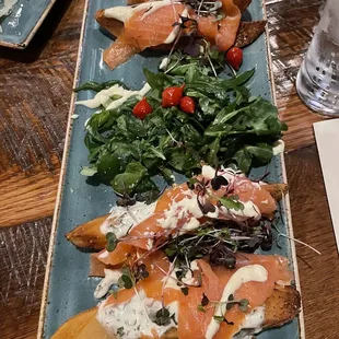 Smoked Salmon Plate