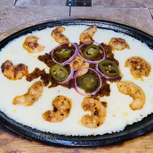 Choriqueso de camarón