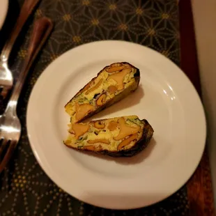 Porcini frittata