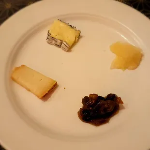 Green tomato jam, salt washed Taleggio, ash rind robiola, aged pecorino toscano