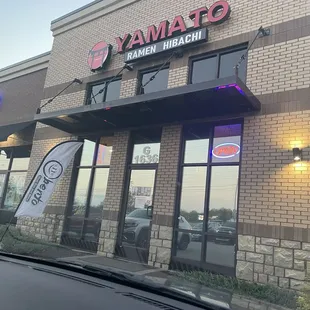 Front of restaurant