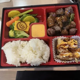 Steak Bento Box