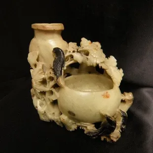 Chinese Soapstone Carving at OBJETS D'ART