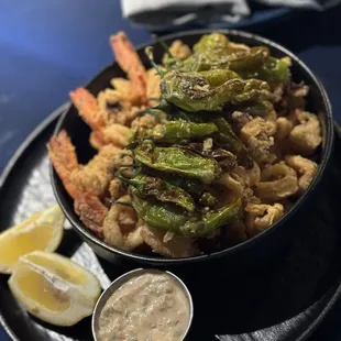 Fritto Misto. Loved it. Huge portion for HH price