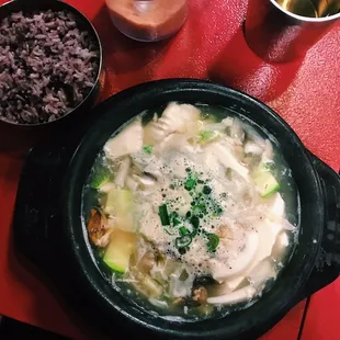 Seafood Tofu Soup
