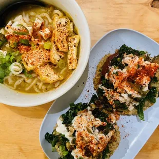 open-faced grilled mushroom sammy