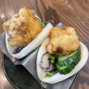 Fried Cauliflower Steam Bun