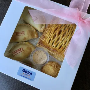 Savory Gift Box! Order online at www.obrabakery.com or call us at (562) 494-1000.