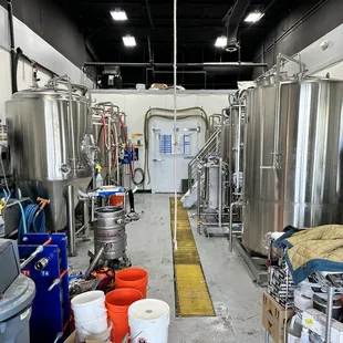 Brewing area