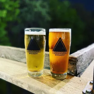 Obsidian Brewery&apos;s Beer Selection