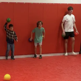 Dodgeball - Fun kids activities in dallas - Obstacle Warrior Kids Garland TX - Ninja Warrior Family Entertainment Center and Obstacle Course