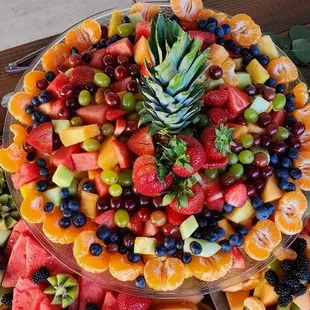 Fresh seasonal fruit salad on your buffet