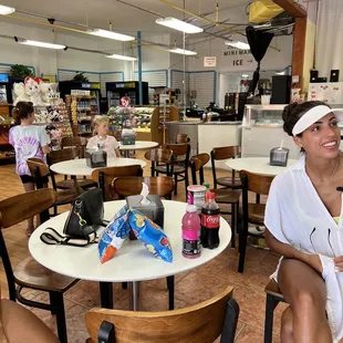 Another shot of the seating area