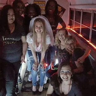 This bus is great for bachelor and bachelorette parties.