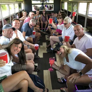 The OBX Party Bus loves a good birthday crawl!
