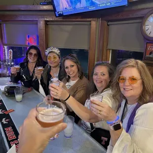 Cheers to our first stop at Mulligans