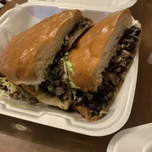 Marinated steak torta