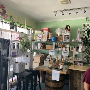 a man in a wine shop