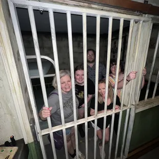 Locked up in Cell Block 4!