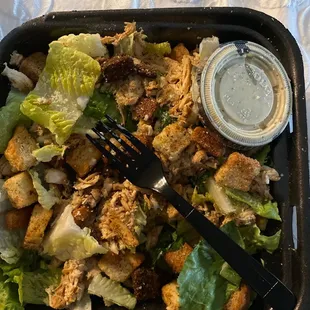 Caesar with chicken