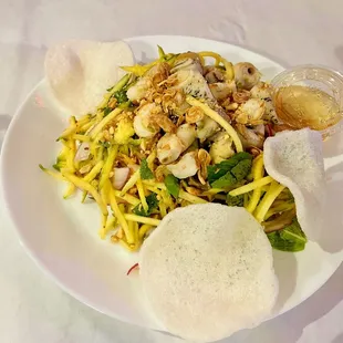 Mango Salad with Escargot (Gỏi Xoài Ốc Hương)