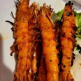 Best Grilled Shrimp (Tom Nuong) in the entire town 100% No Cap Gauranteeed