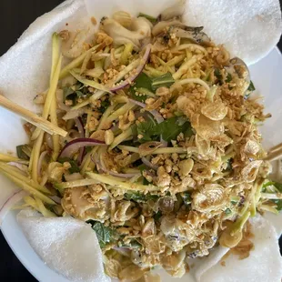 Goi xoài ốc Hương