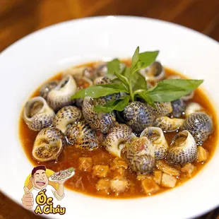 a bowl of seafood stew