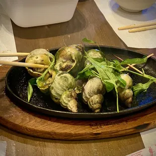 Grilled Escargot