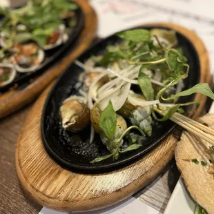 Grilled Garlic Butter Snails