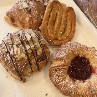 Various pastries