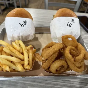 Fries and Onion Rings