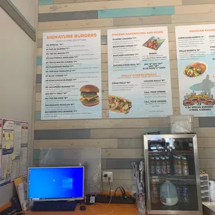 New menu