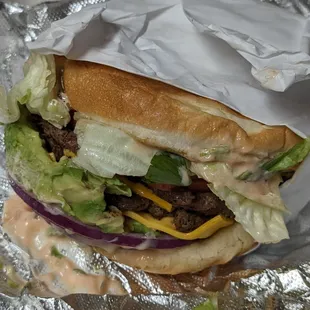 #3. California Avocado Burger