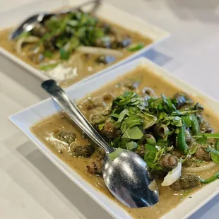 Oc Len Xao Dua is always a must! ...even though it's from frozen.