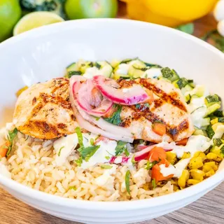OC Fish Grilled Salmon Bowl
