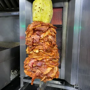 Al Pastor ready for roasting