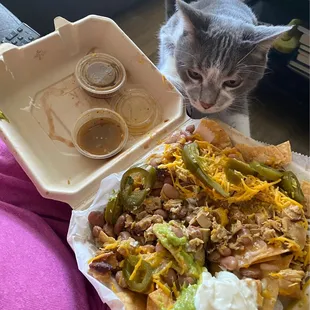 Oooooh dis mine?  Nachos.
