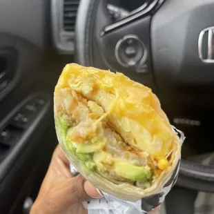 BTS Breakfast Burrito