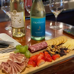 While sampling wines for our son's wedding, we enjoyed a great charcuterie board:-)