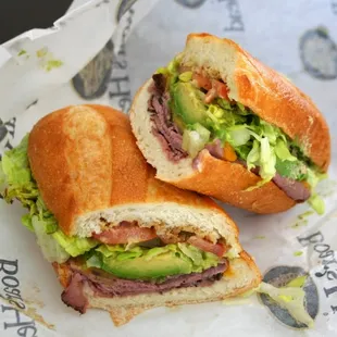 London Broil Roast Beef Sandwich