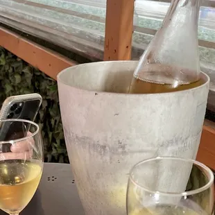 Bottle of Chardonnay