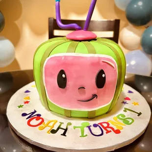 a birthday cake for a child