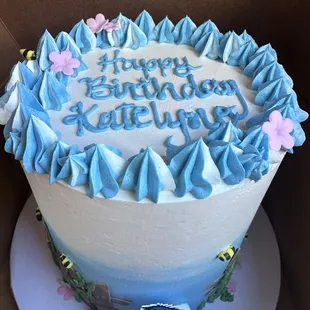 Eeyore themed birthday cake by Chef Jerica