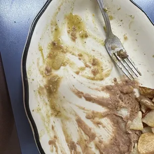 Was so good didn't get the before picture of chile verde