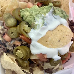 Asada nacho.