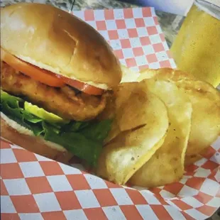 Chicken and beer your in the clear!