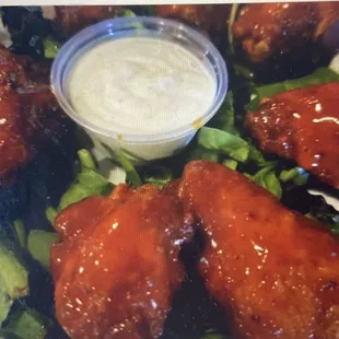 Mouth watering Fried Wings!